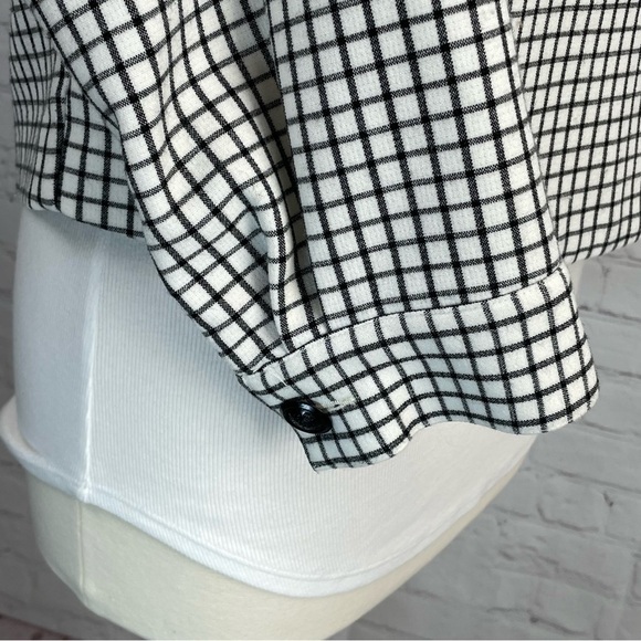 Cabi Osaka Nights Windowpane Ponte Blazer 3173 Women’s Medium - Picture 11 of 11